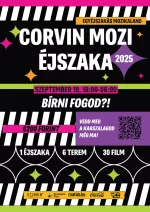 CORVIN MOZI ÉJSZAKA 2025 KARSZALAG
